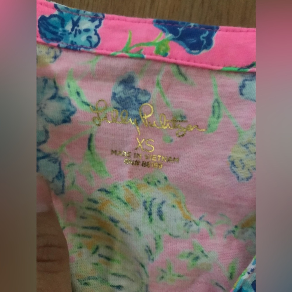 Lilly Pulitzer Loran tigress garden Dress XS - Picture 4 of 6